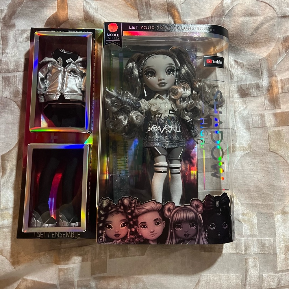Rainbow high Shadow high edition Nicole Steel!